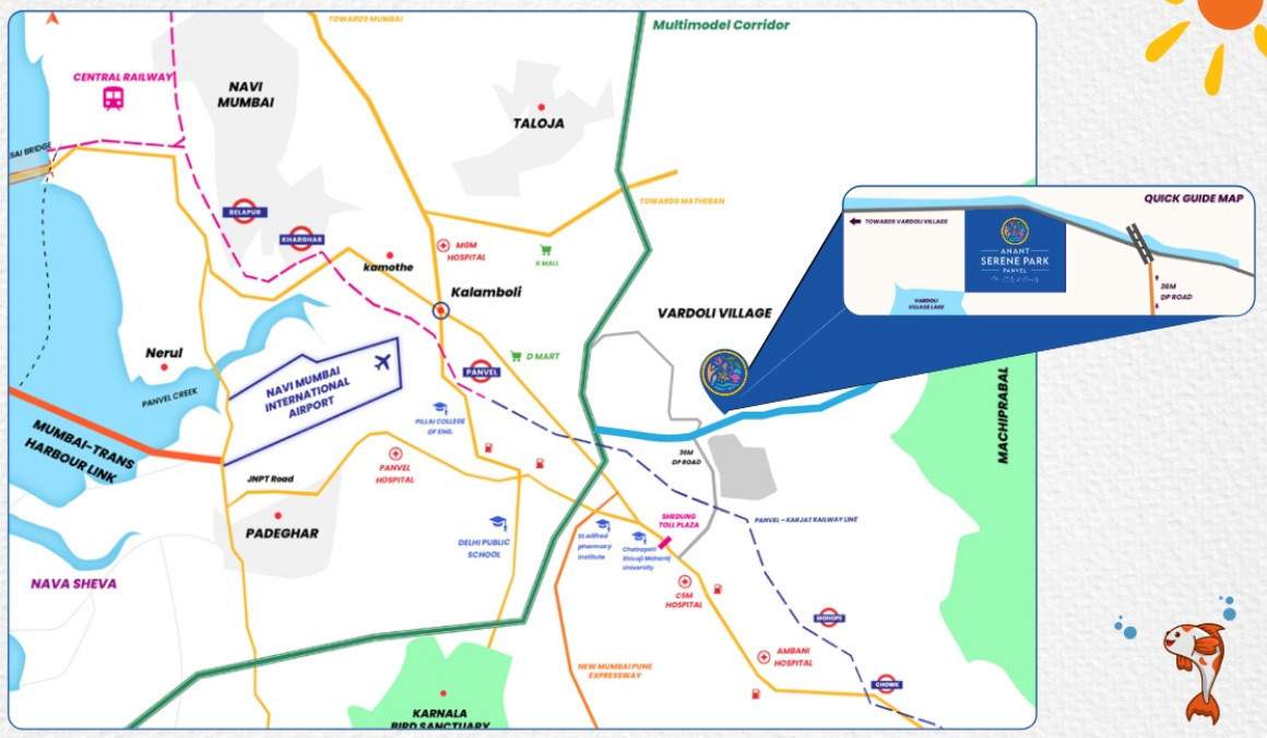 serene park Location Plan