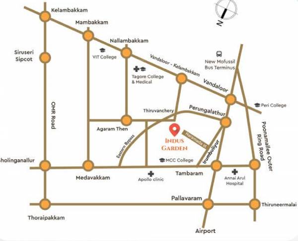  indus-garden Location Plan