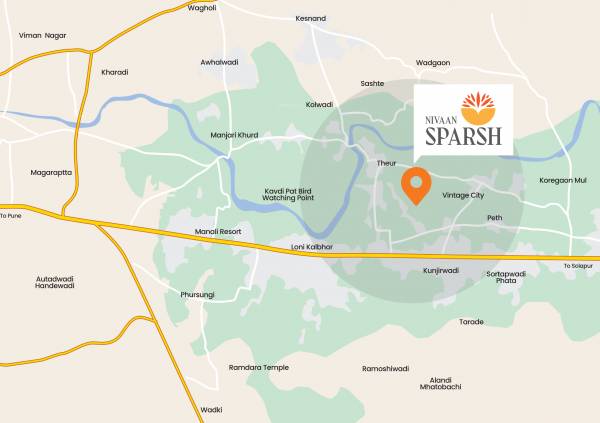  nivaan-sparsh-phase-1 Location Plan