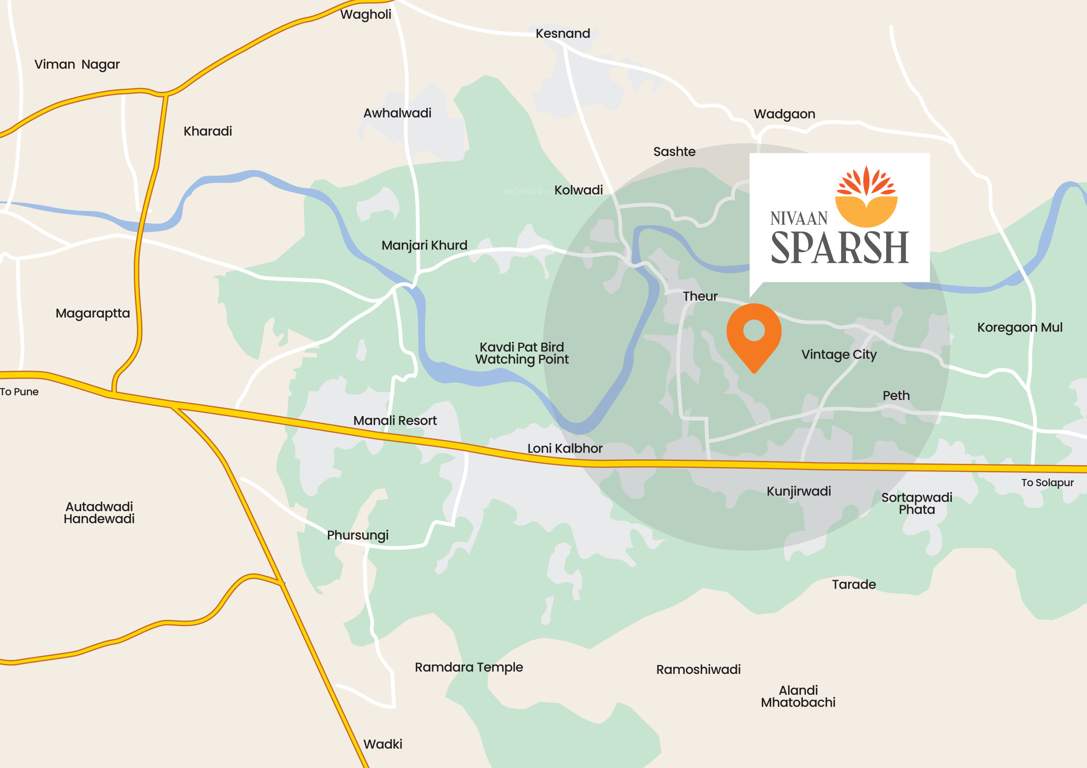  nivaan sparsh phase 1 Location Plan