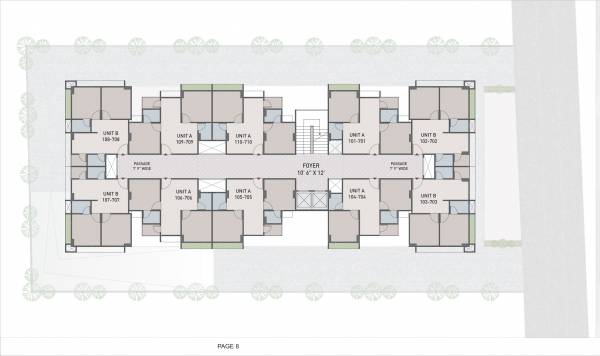  jineshwar-heights Jineshwar Heights Cluster Plan