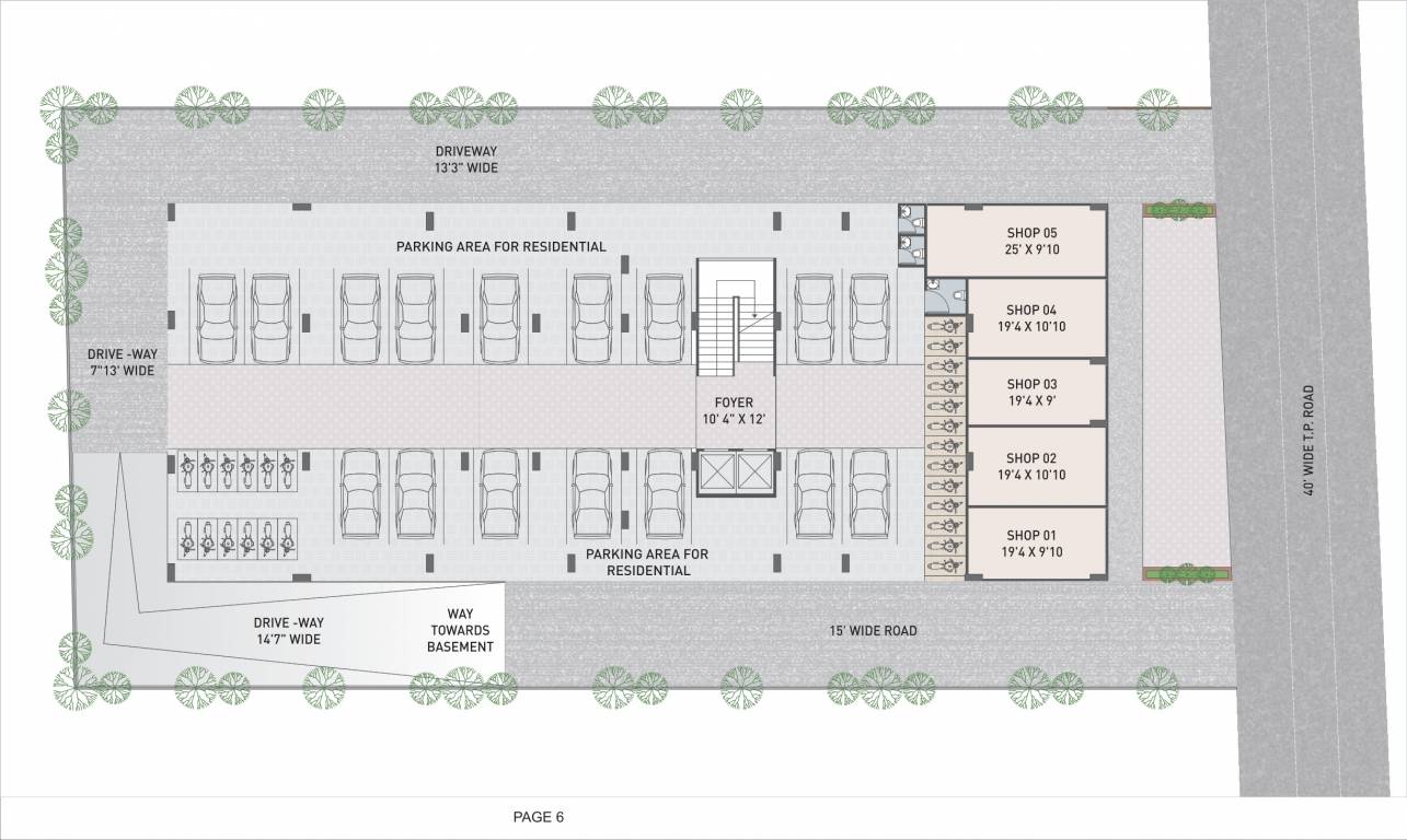  jineshwar heights Jineshwar Heights Cluster Plan