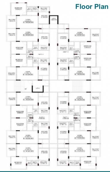  sai-vatika-bldg-e Sai Vatika Bldg E Cluster Plan