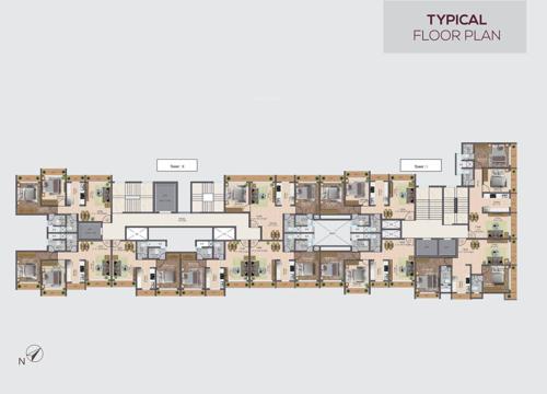  nicon-vista Nicon Vista Building No 8 Wing G, Wing H Cluster Plan