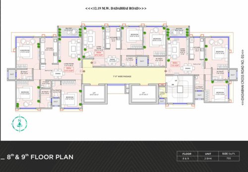  pratap-legacy Pratap Legacy Cluster Plan From 8th To 9th Floor