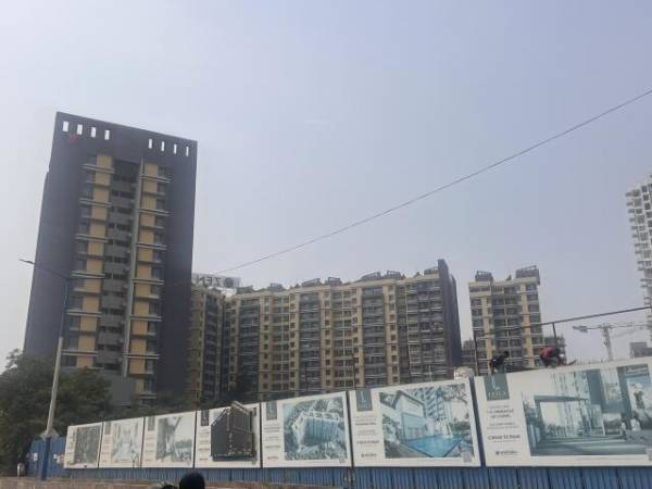 E Wing Construction Status Feb-25 constructionStatus of Empyrean Leela Phase I