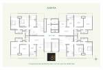  51-balewadi-residences-phase-2 Wing A Cluster Plan from 1st to 15th Floor
