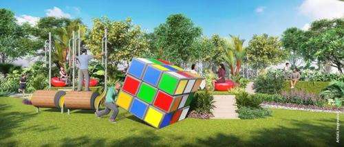 Children's play area happinest-tathawade-phase-3 Children's play area