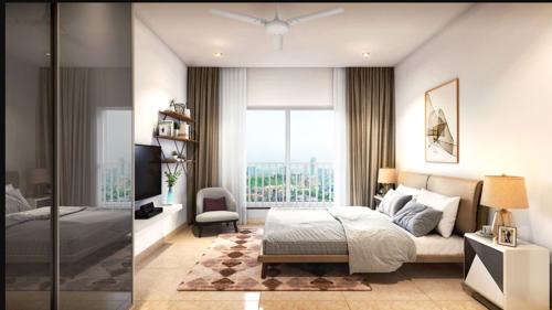 Bedroom happinest-tathawade-phase-3 Bedroom