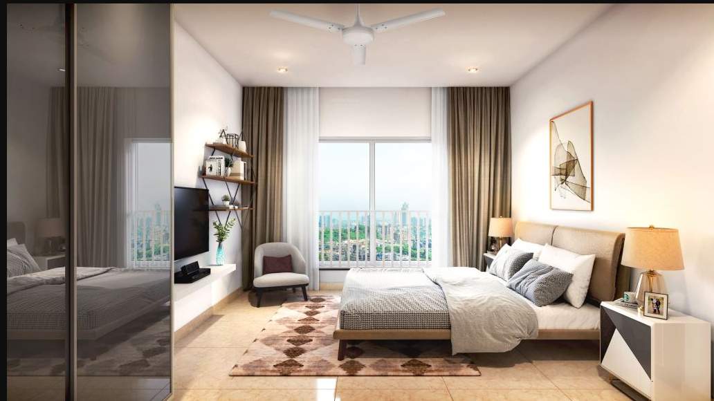  happinest tathawade phase 3 Bedroom