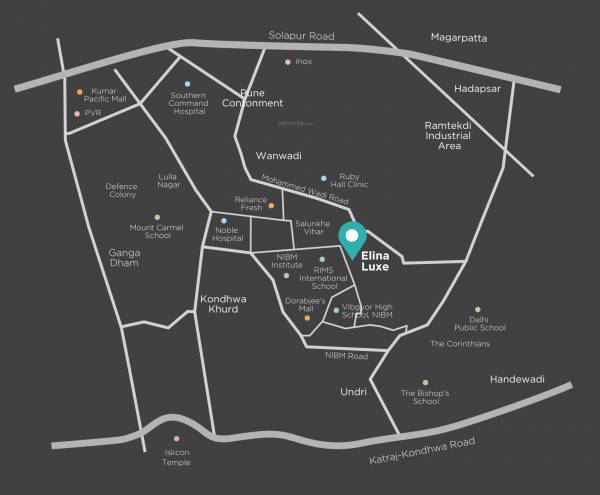 Location Plan elina-luxe-tower-g-and-h Location Plan