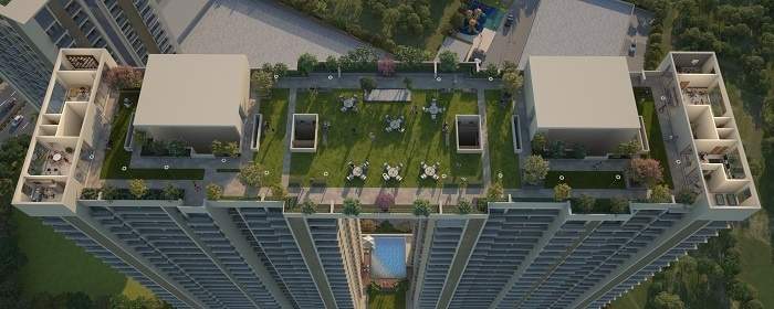 elina luxe tower g and h Terrace Garden