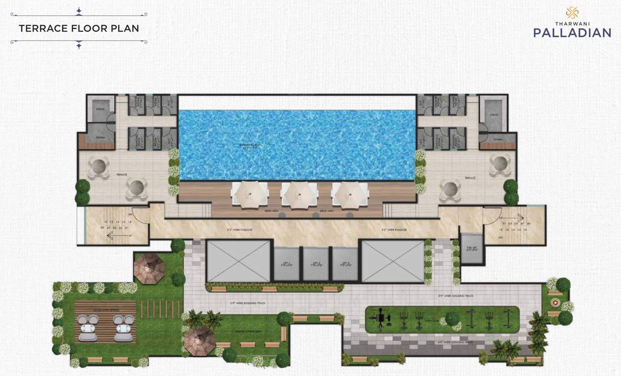  palladian Palladian Cluster Plan for Terrace Floor