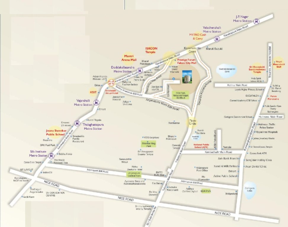  a6 residency Location Plan