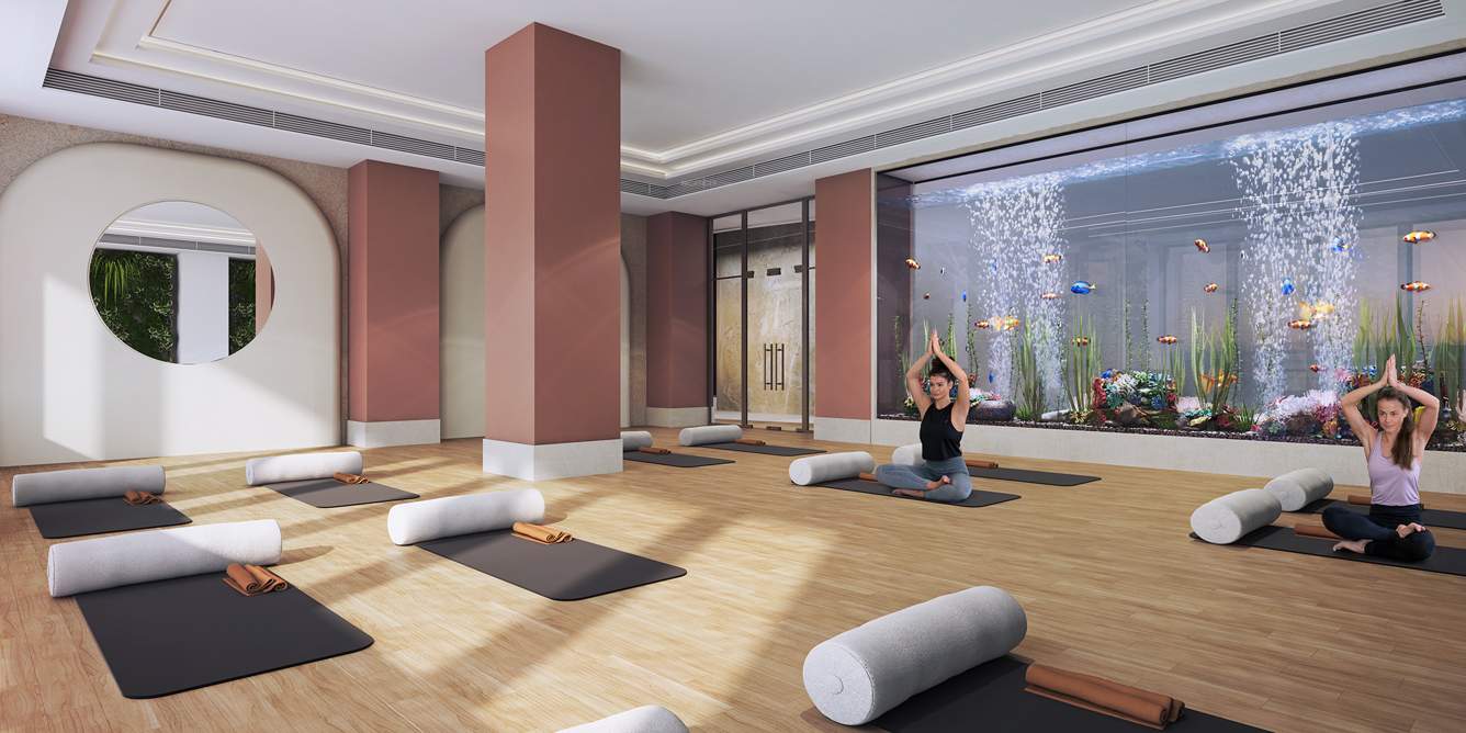  sundar sky lounge Yoga/Meditation Area