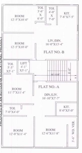  shivam-prisma Building 1 Cluster Plan for Typical Floor