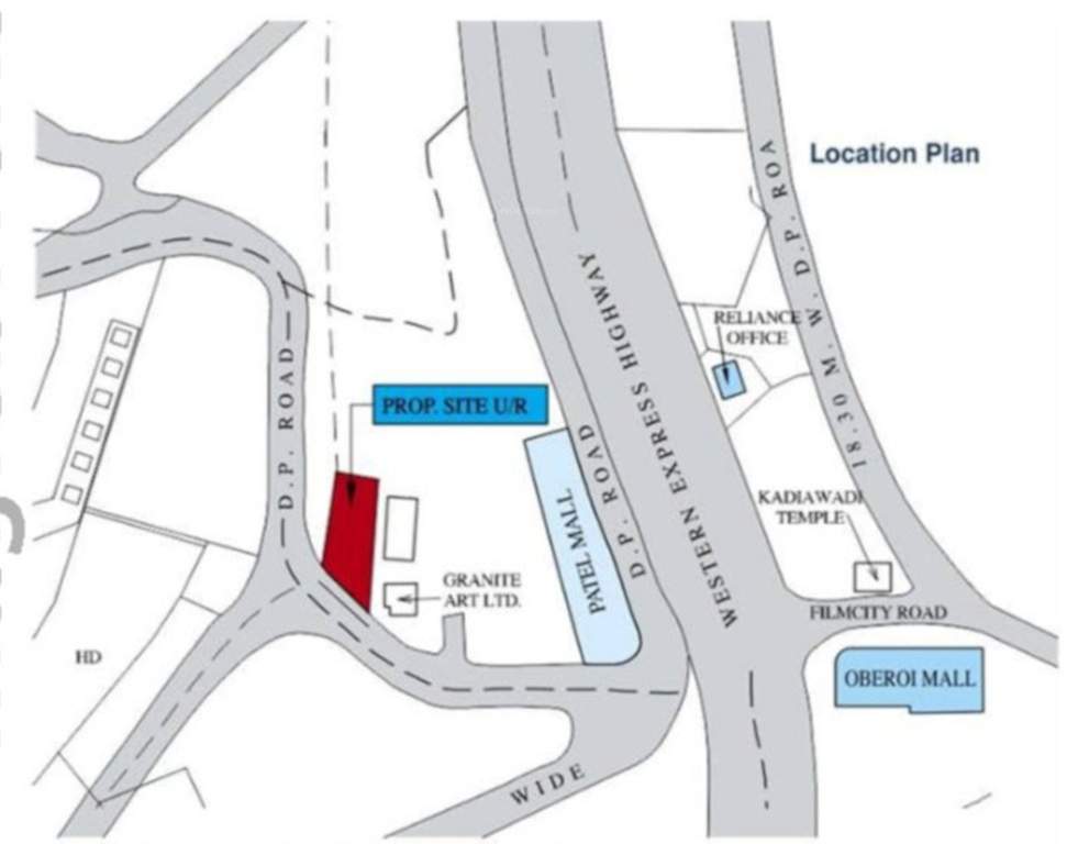  paladium Location Plan