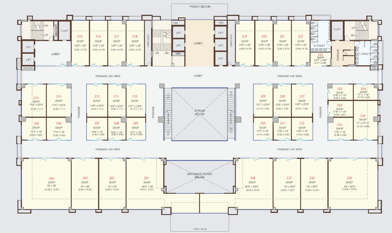  probiz Probiz Cluster Plan for 2nd Floor