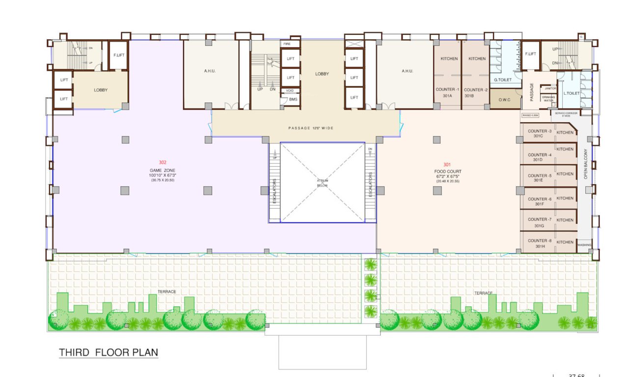  probiz Probiz Cluster Plan for 3rd Floor