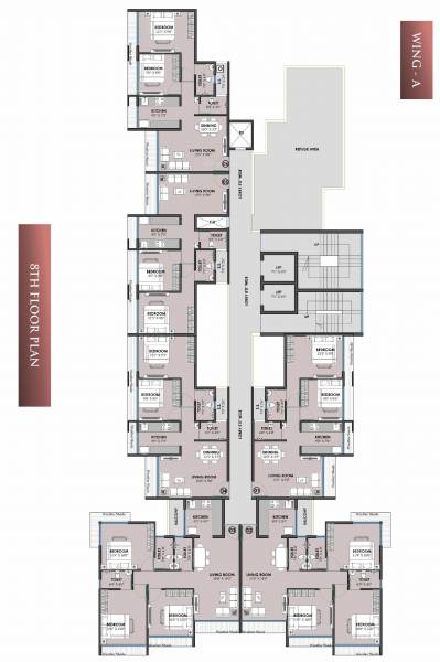  elite Block A Cluster Plan For 8th Floor