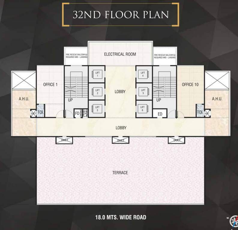  plan s business park Plan S Business Park Cluster Plan for 32th Floor