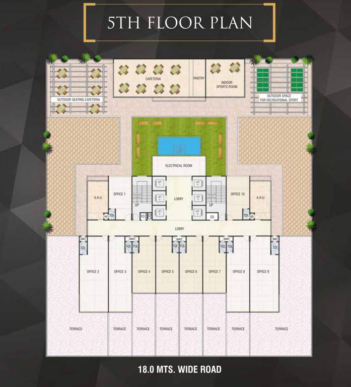  plan s business park Plan S Business Park Cluster Plan for 5th Floor