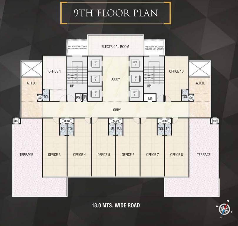  plan s business park Plan S Business Park Cluster Plan for 9th Floor