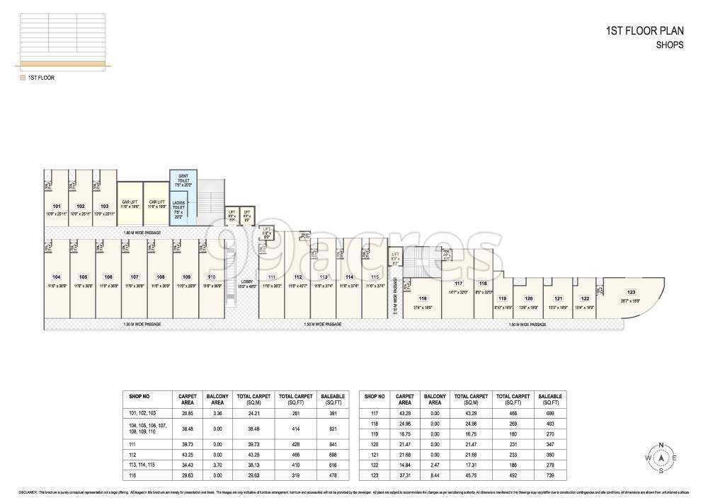  41 city hub 41 City Hub Building Cluster Plan for 1st Floor