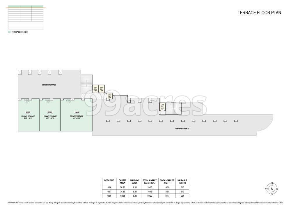  41 city hub 41 City Hub Building Cluster Plan Terrace