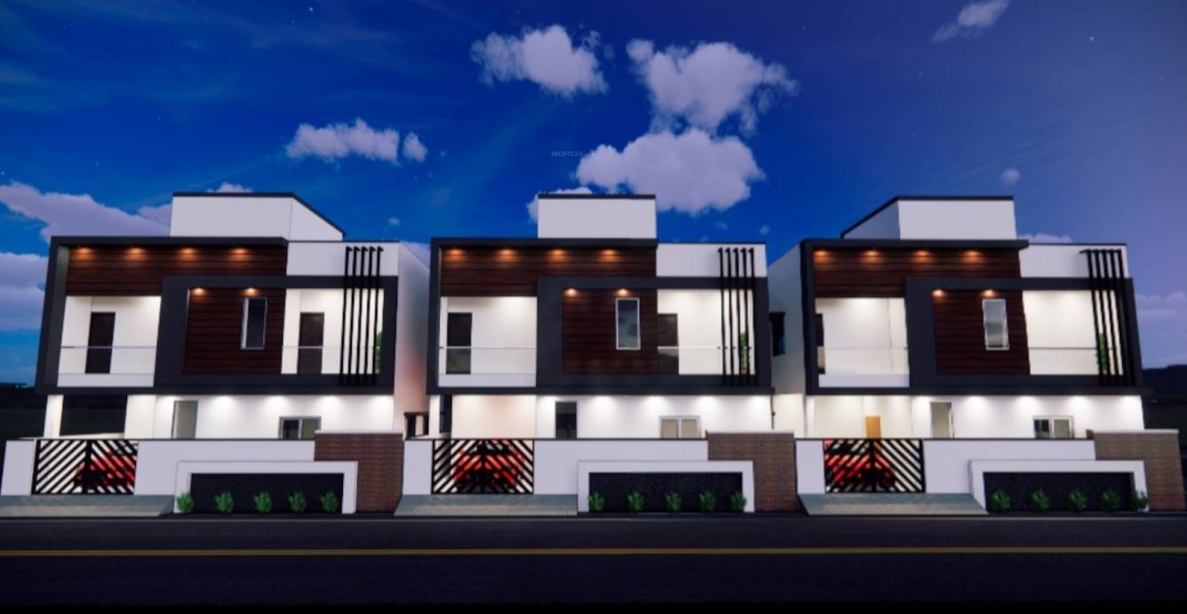  shanthi colony villas Elevation