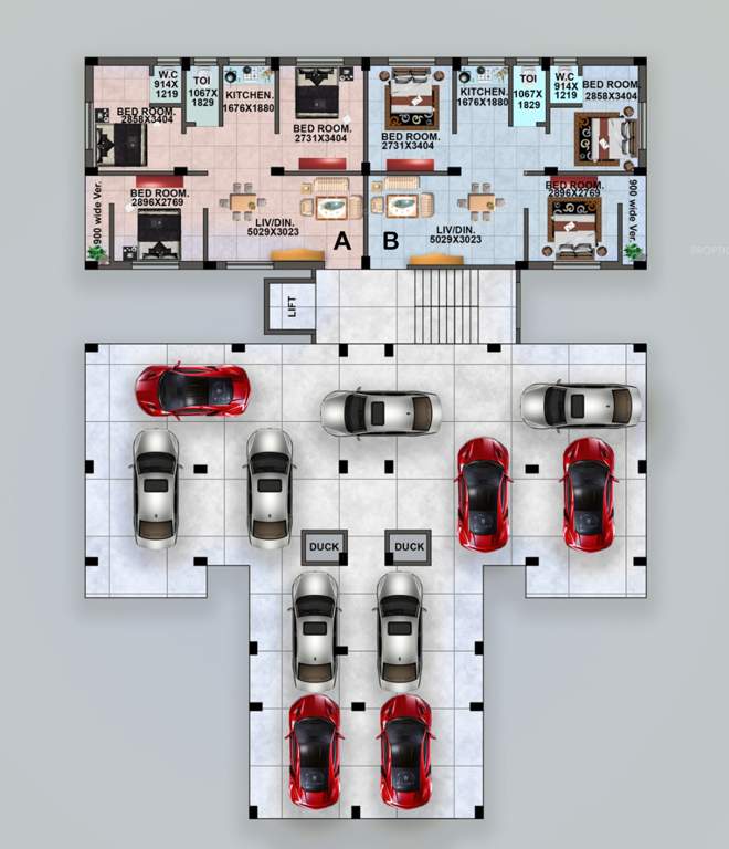  galaxia dreams Galaxia Dreams Ground Floor Cluster Plan