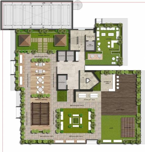  the-waterfront The Waterfront Cluster Plan for Terrace Floor