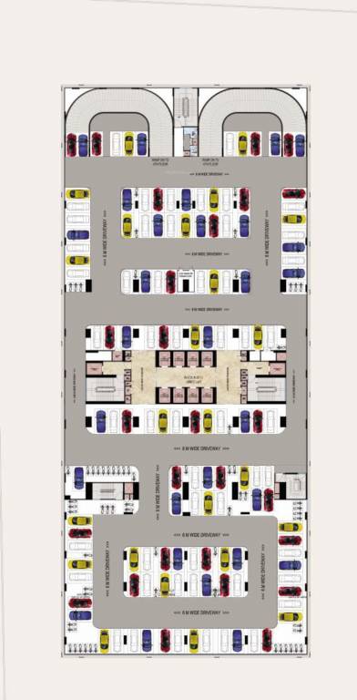  shreeji destiny Shreeji Destiny Typical Floor Cluster Plan