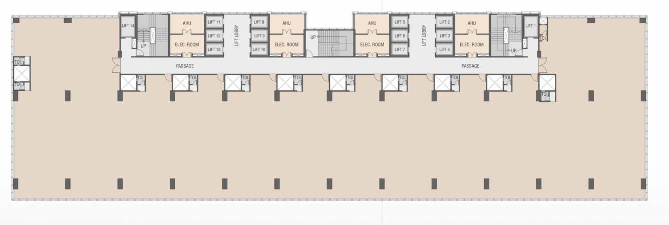  business park Business Park Cluster Plan For Typical Floor Plan