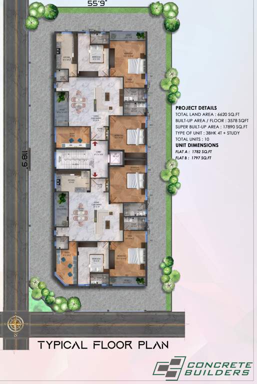  fatima akhtar court Fatima Akhtar Court Typical Cluster Plan