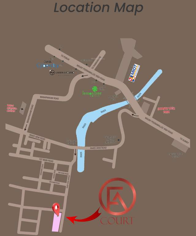  fatima akhtar court Location Plan