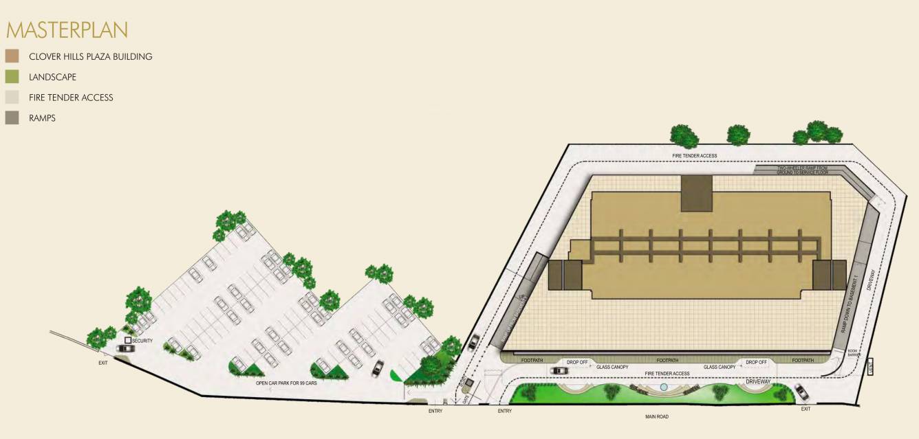  hills plaza Master Plan