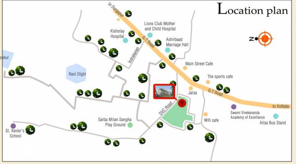  shivangi-apartment Location Plan