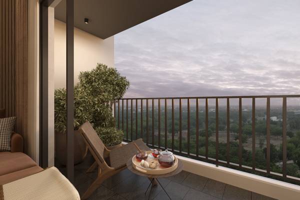  orchid-platinum Balcony