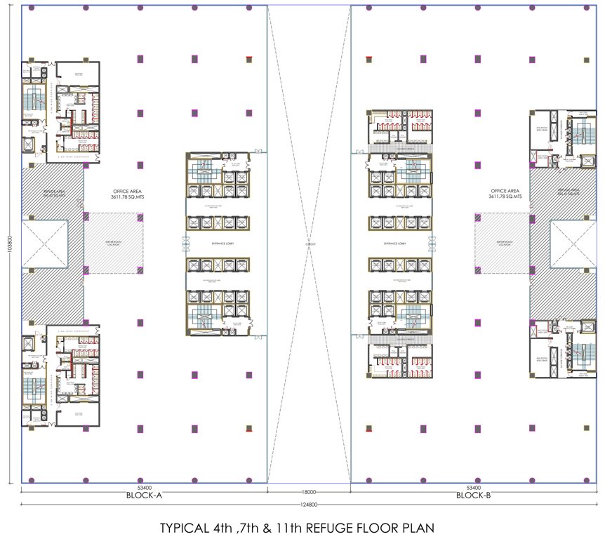  windsor park Windsor Park Cluster Plan For 4th, 7th, 11th Floor