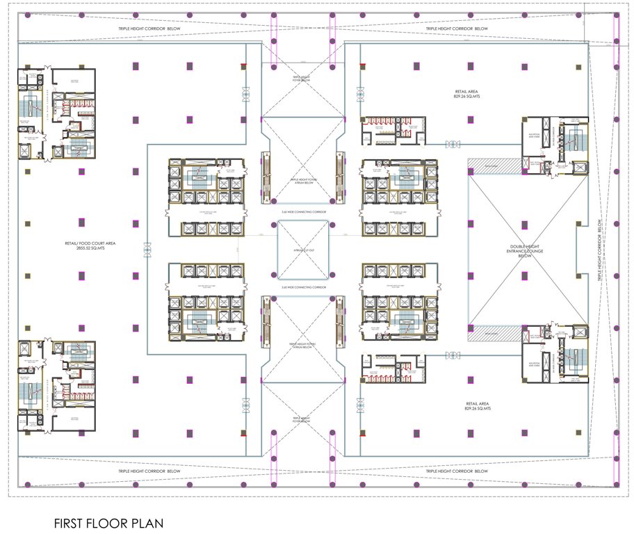  windsor park Windsor Park First Floor Cluster Plan