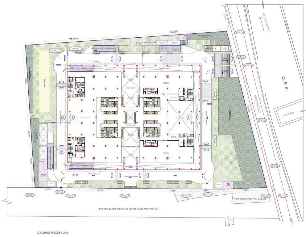  windsor park Windsor Park Ground Cluster Plan