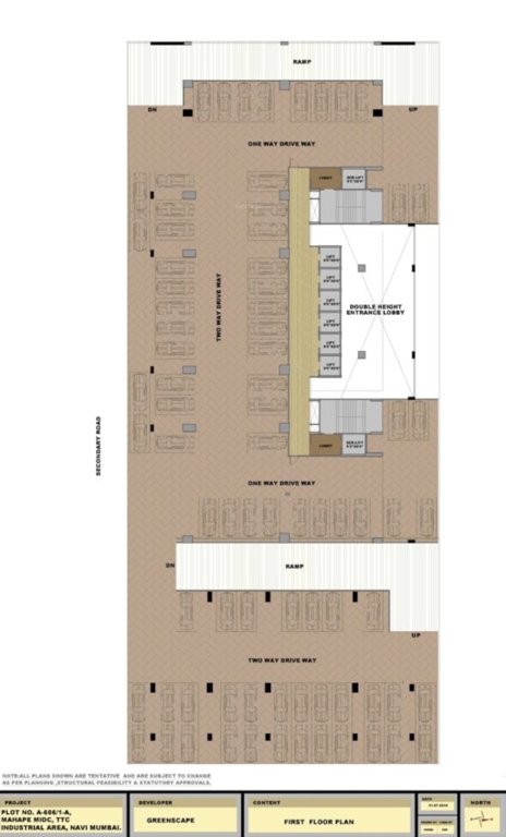  cyber works Cyber Works Cluster Plan For 1st Floor