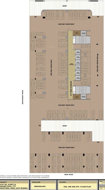  cyber works Cyber Works Cluster Plan For 2nd, 3rd And 4th Floor
