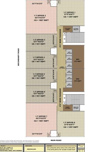  cyber-works Cyber Works Cluster Plan For 6th To 22nd Floor Except 7th, 11th, 15th, 19th Floor