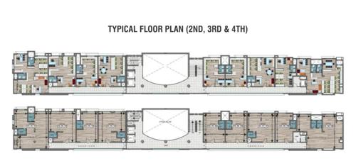  seasons-business-square Seasons Business Square Cluster Plan from 2nd to 4th Floor