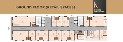  kushal-wall-street Kushal Wall Street Ground Floor Cluster Plan