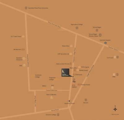  kushal-wall-street Location Plan