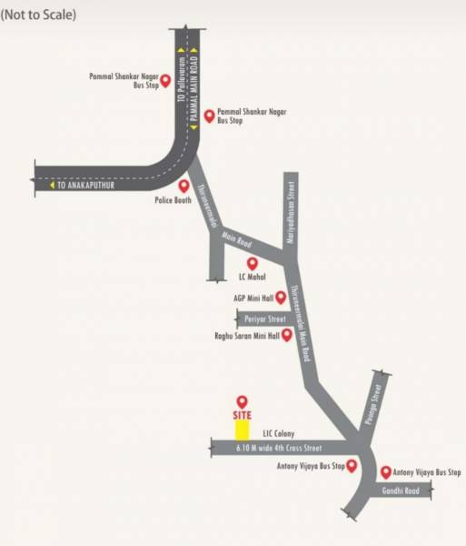  ojas-apartment Location Plan