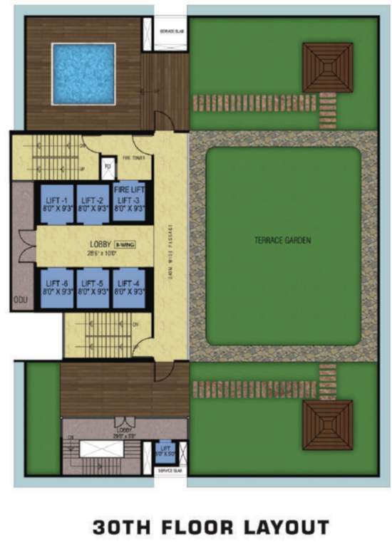  plan m business park Plan M Business Park Cluster Plan For 30th Floor